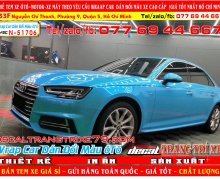 DÁN ĐỔI MÀU audi vàng đẹp nhất dán ô tô chuyên nghiệp wrap car decal xe hơi cao cấp nhàn decal decaltrangtrixe79 decal candy nhôm xướt chrome chuyển màu tem xe đẹp giá rẻ dán ô tô tp hcm5108 (1248)